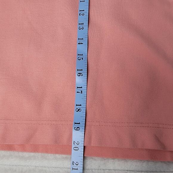 Pencil Skirt Peach Women's Size Large L Stretch Workwear Capsule One5One - Picture 4 of 8